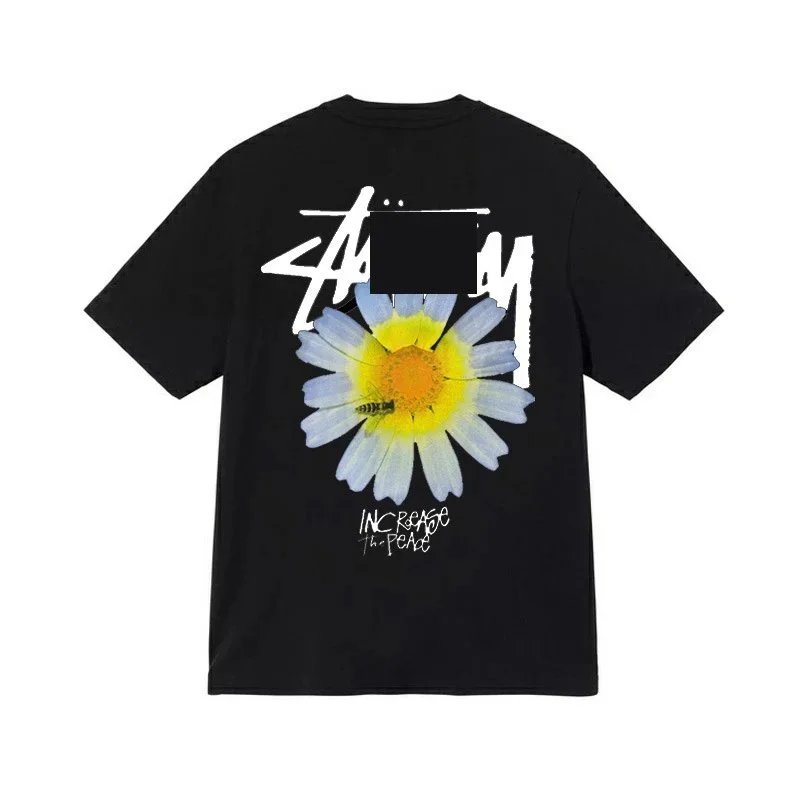 chrysanthemum short sleeve black