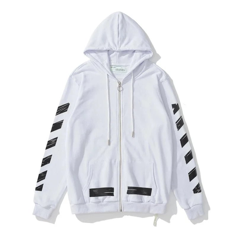 911# White zipper