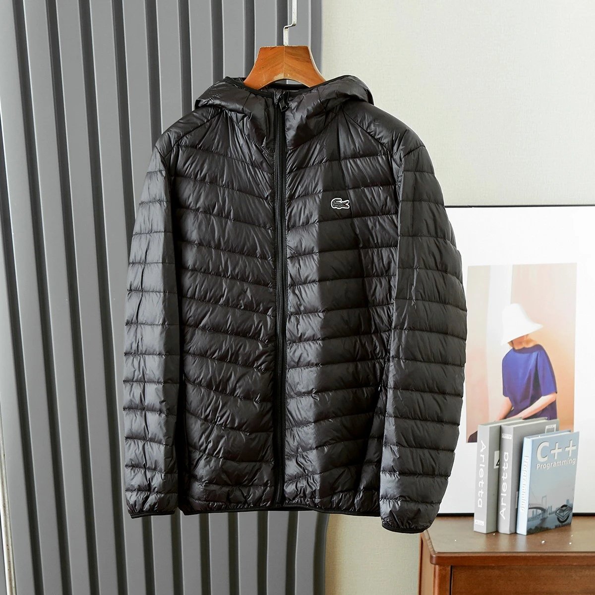 01-Black (Cotton Padded Jacket)