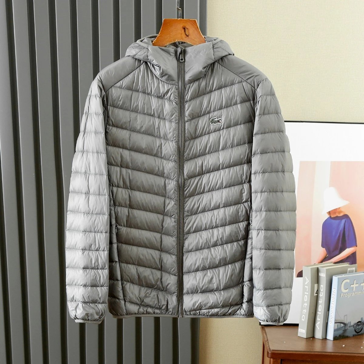 01-Silver Gray (Cotton Padded Jacket)