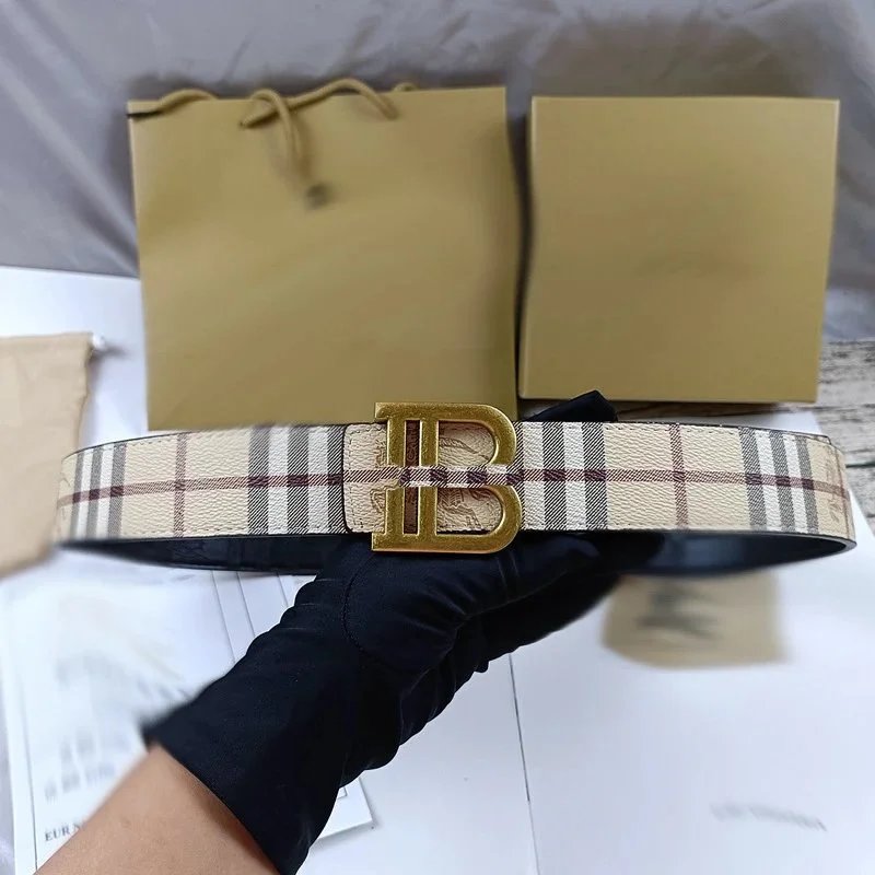 Cloth grain B copper-colored buckle