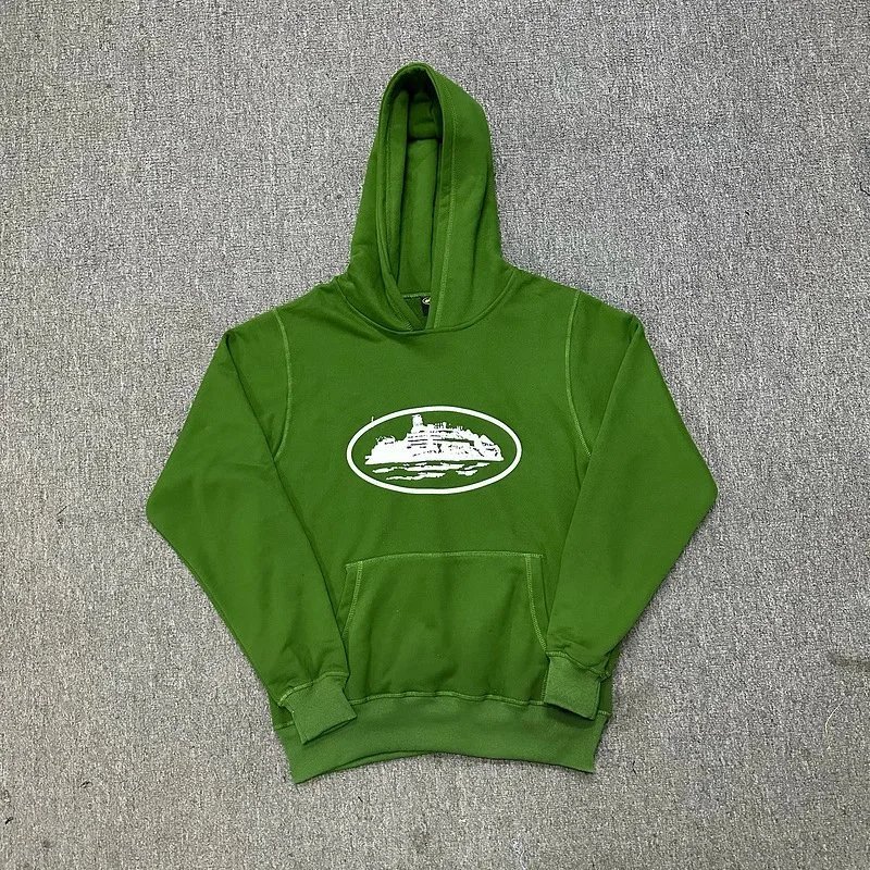 910 Green Hooded Sweatshirt