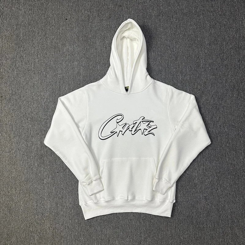 912 White Hooded Sweatshirt