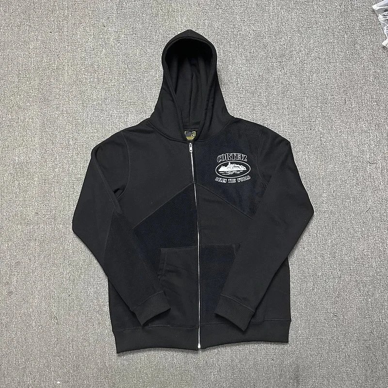 709 Black Zippered Jacket