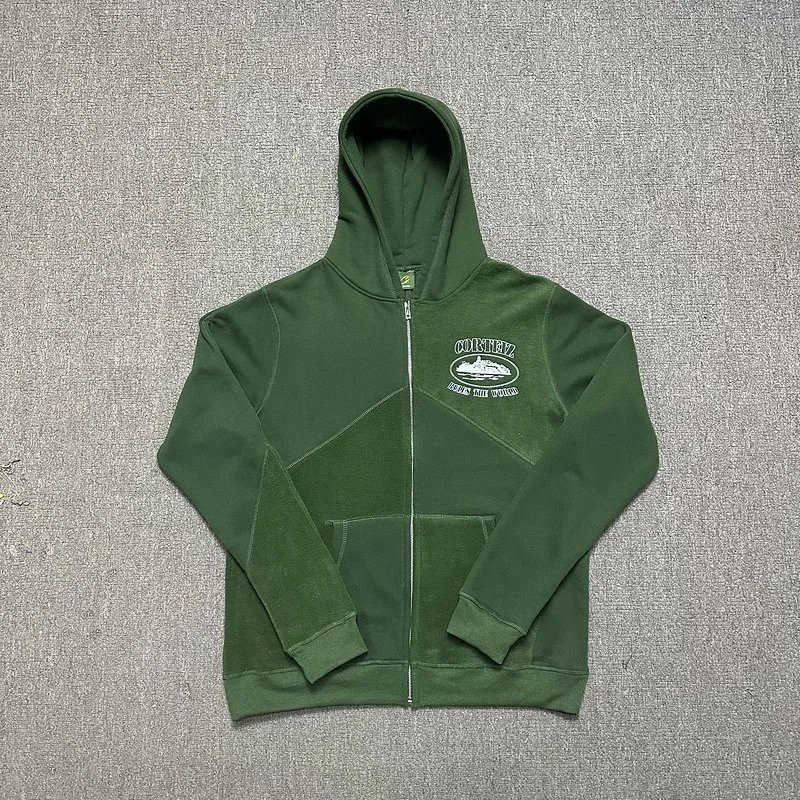 709 Green Zippered Jacket