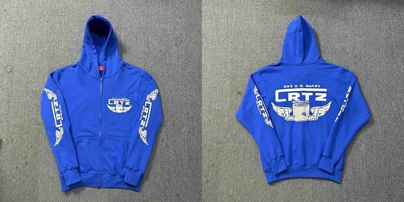 717 Blue Zippered Jacket