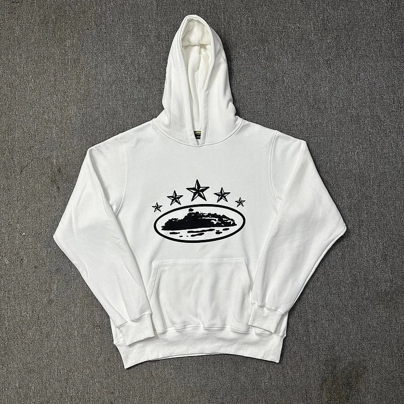 919 white hooded sweatshirt