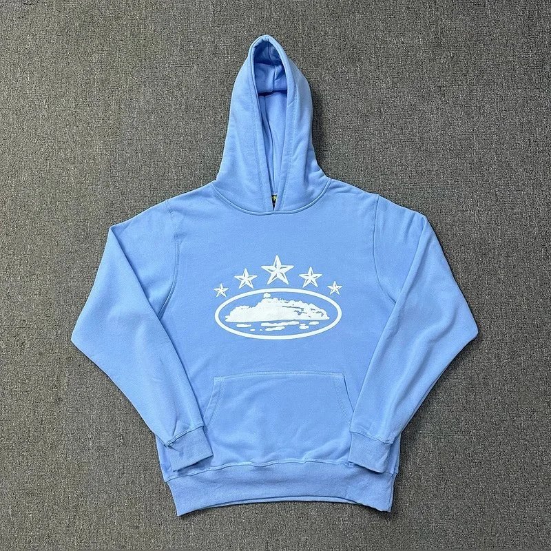 919 Sky Blue Hooded Sweatshirt