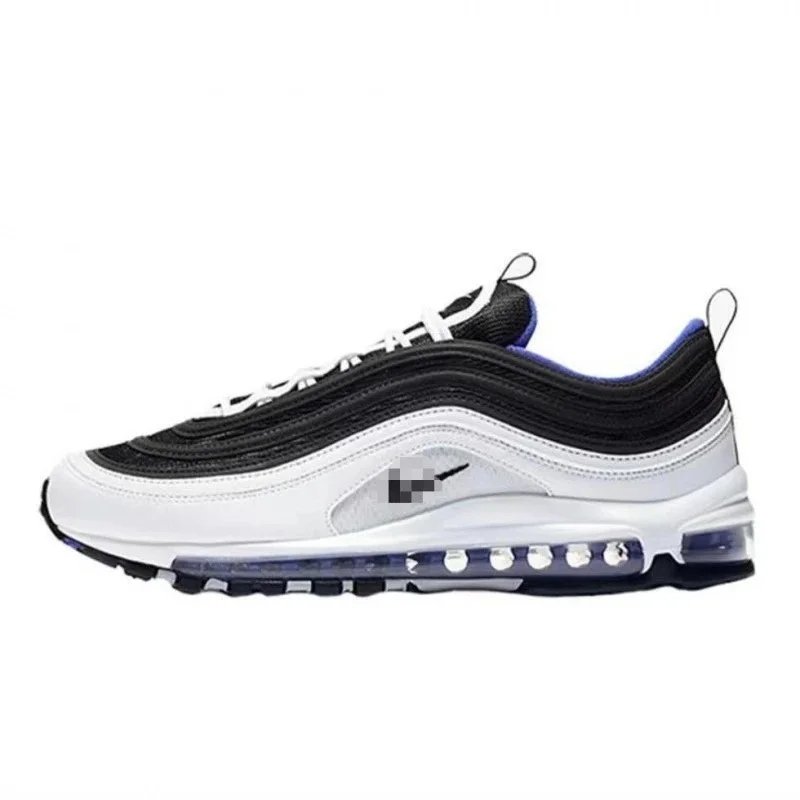 White, black, and purple