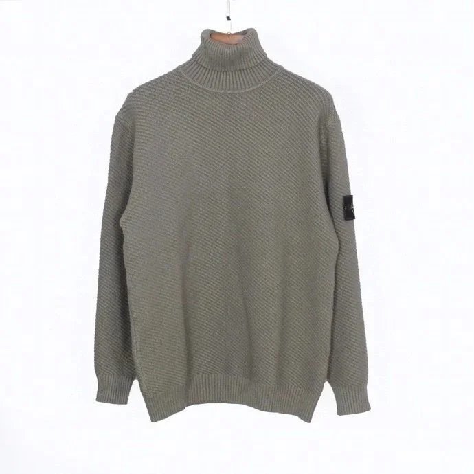 Army green sweater