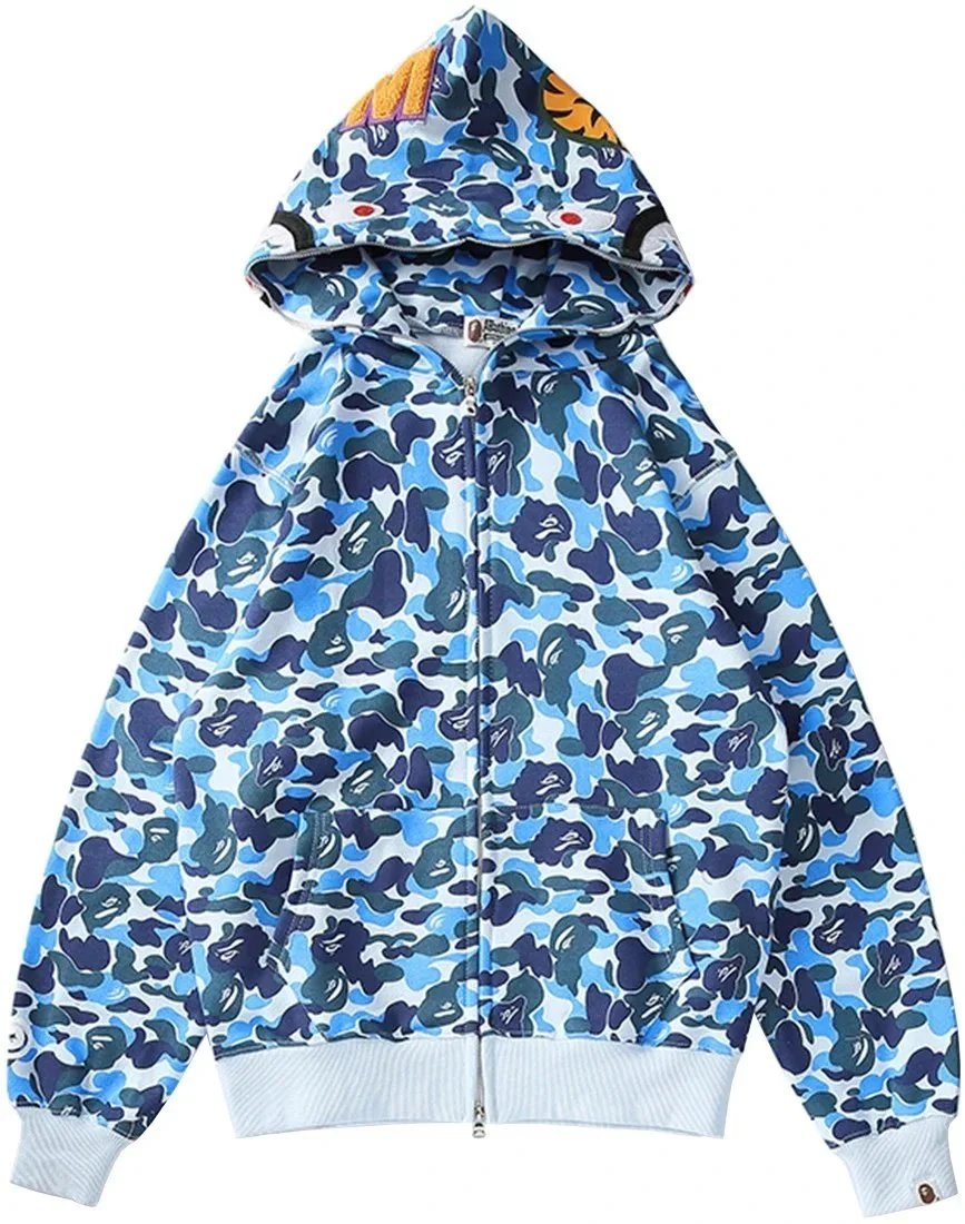 Sea blue camouflage