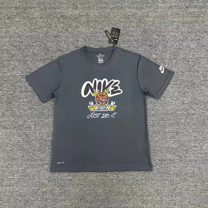 Angry Basketball (Dark Gray) Quick-Drying