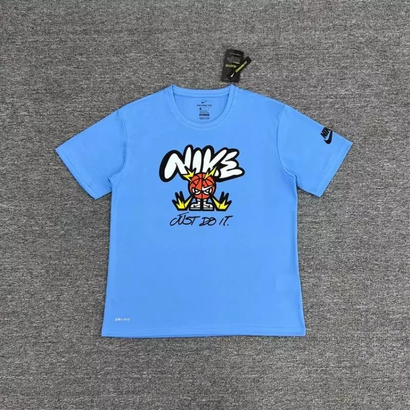 Angry Basketball (Light Blue) Quick-Drying