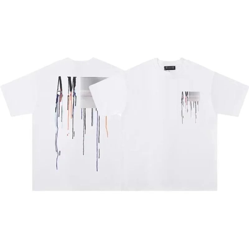 White Letter Flowing Color 002
