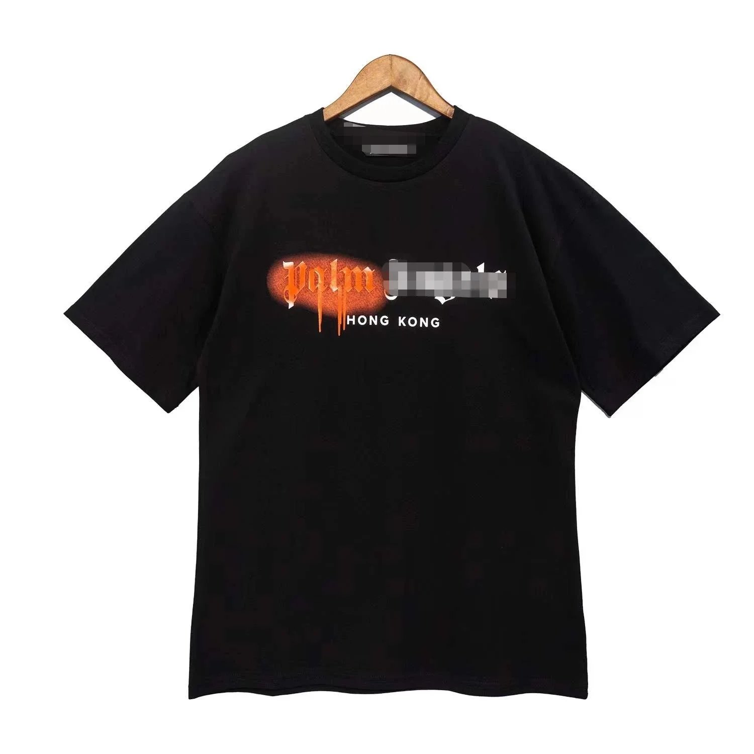 Black Orange Print