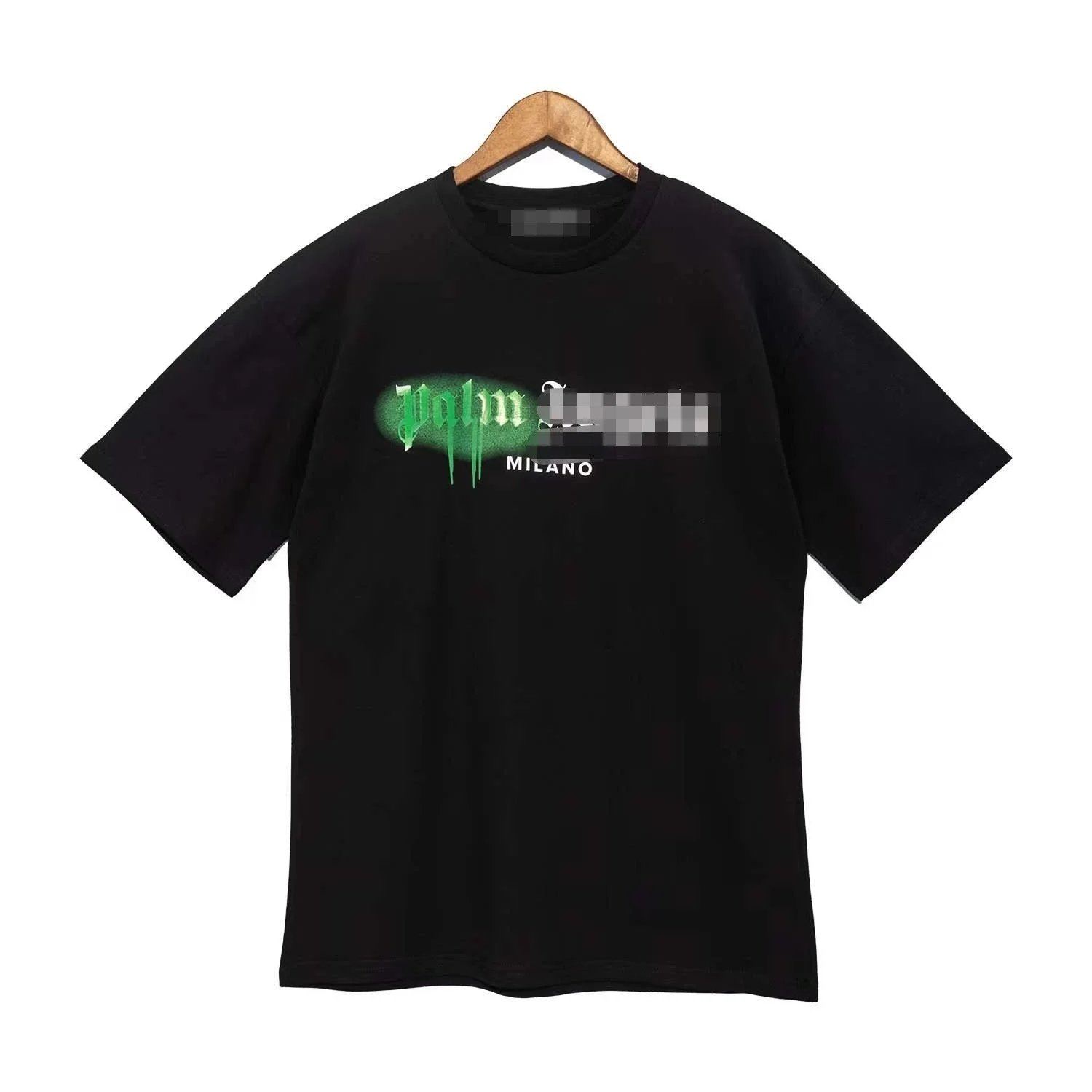 Black Green Print