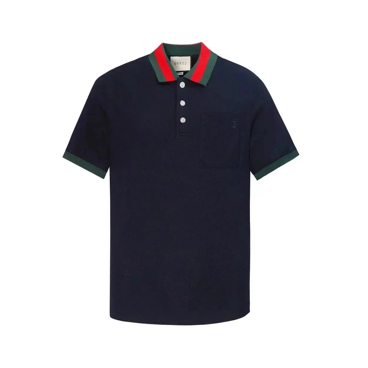 Black base with red and green collar 002
