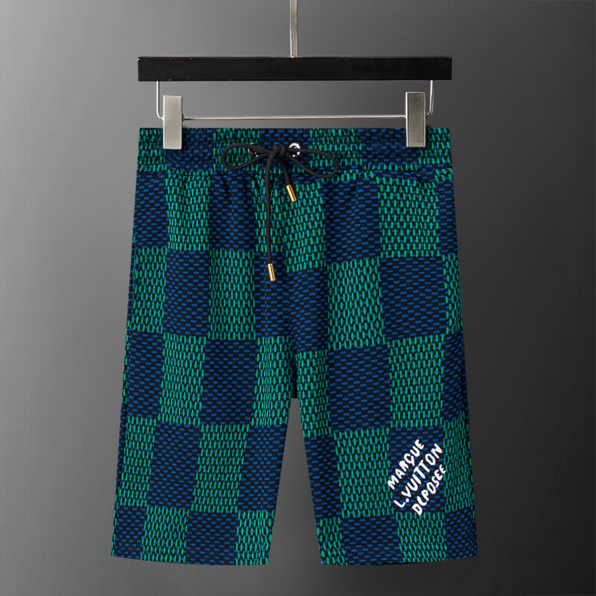 13 Dark Green Plaid