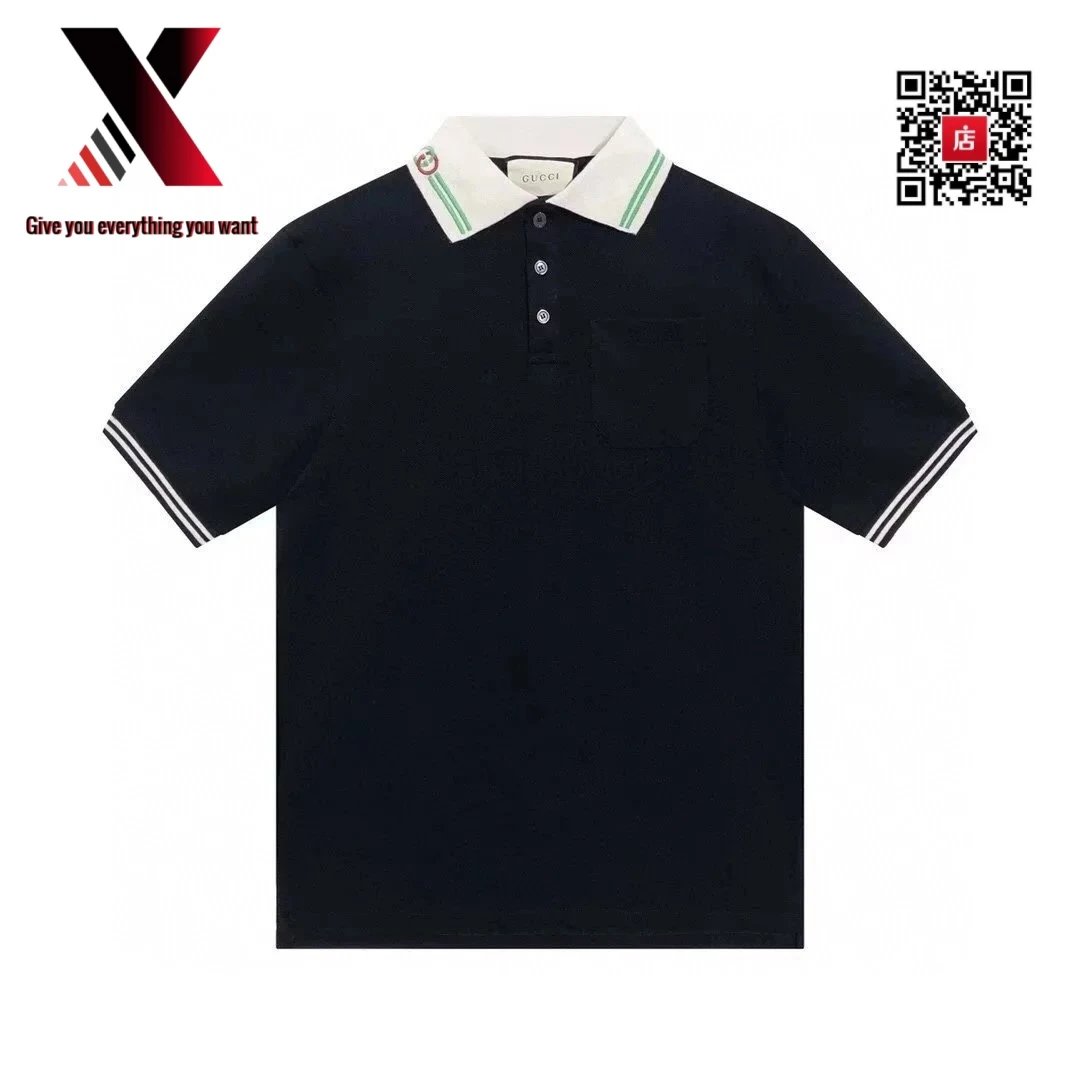 Black base with a green collar