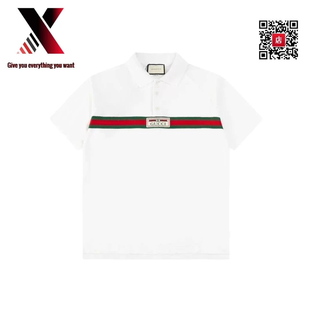 White background with horizontal stripes