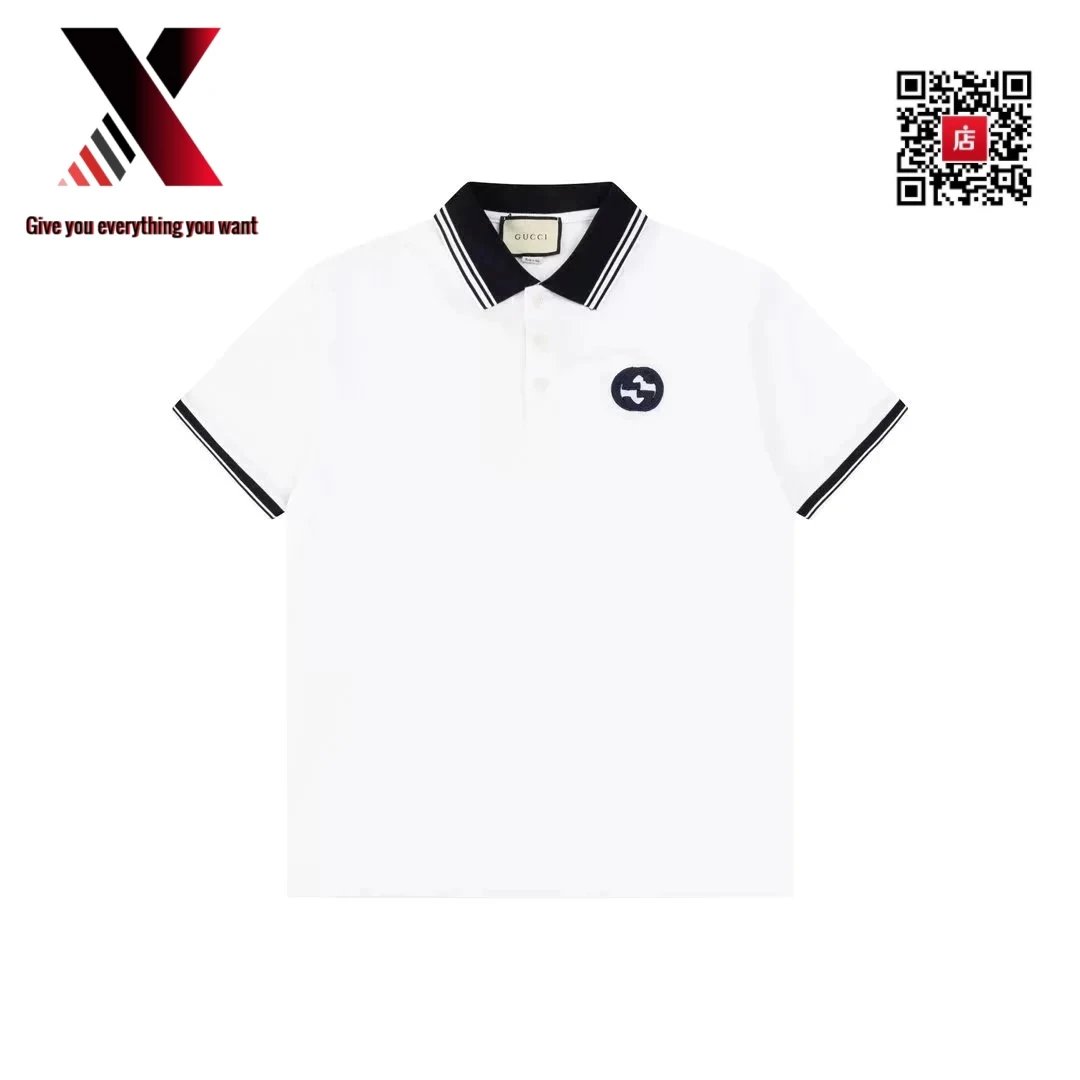 Black and white round logo
