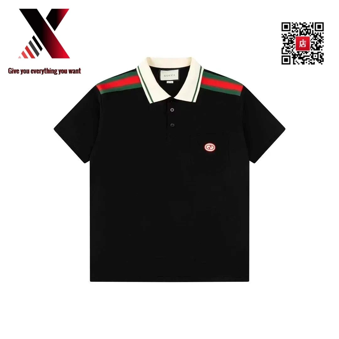 Black base with red and green shoulders