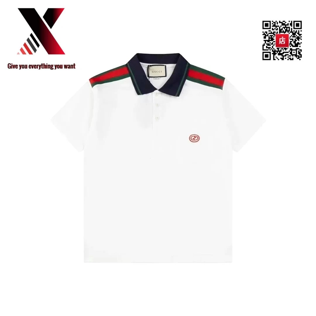 White base with red and green shoulders