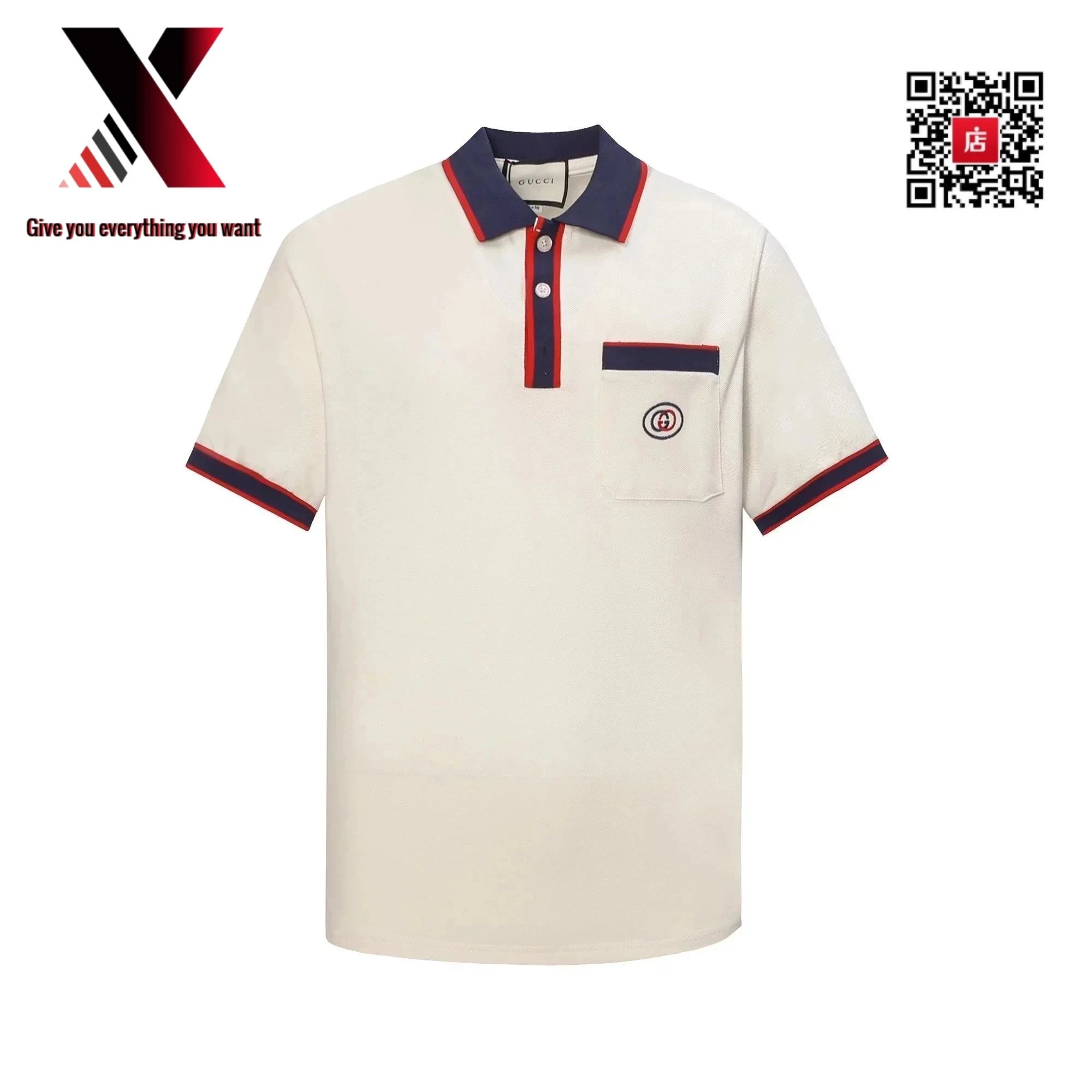 Yellow base with black and red collar