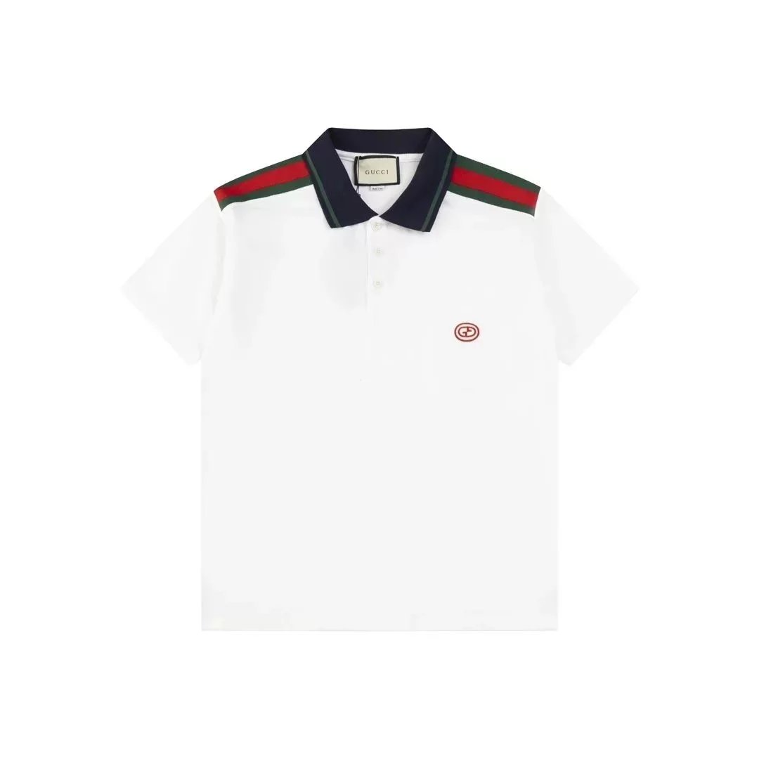 White background with red and green shoulders 002