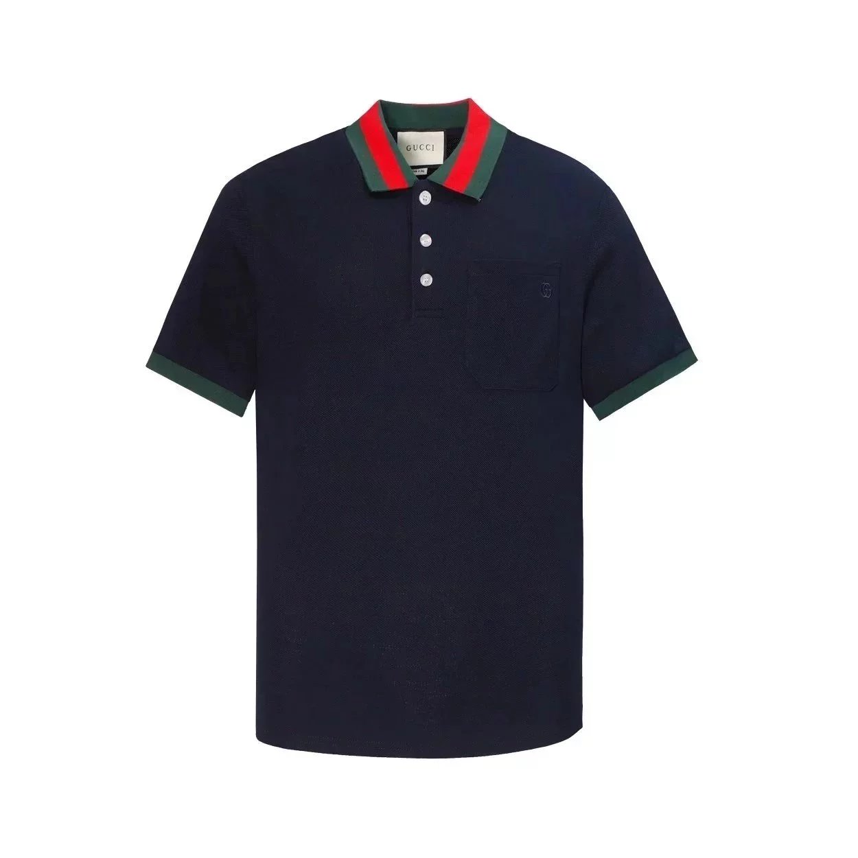 Black base with red and green collar 002