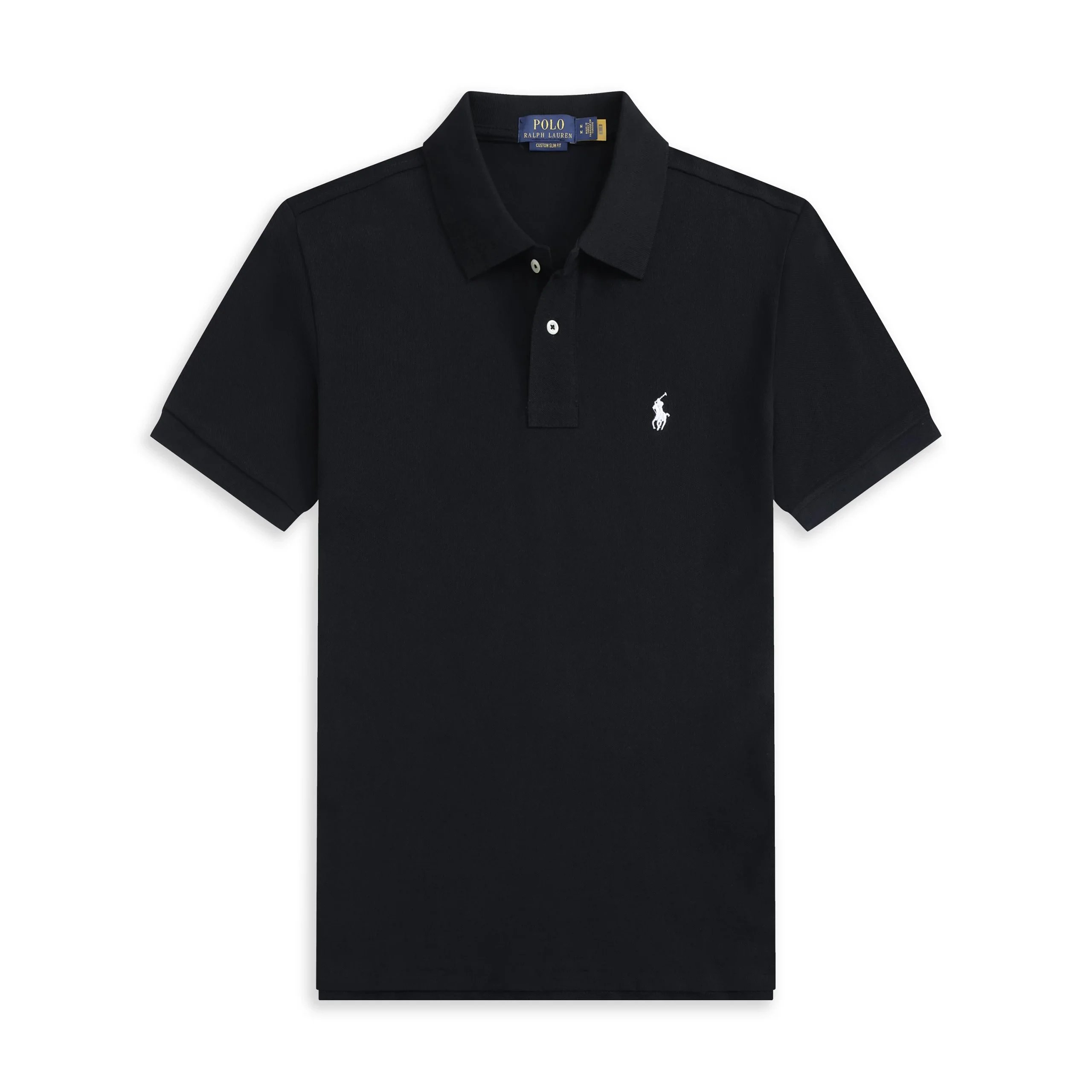 8 Black with white label