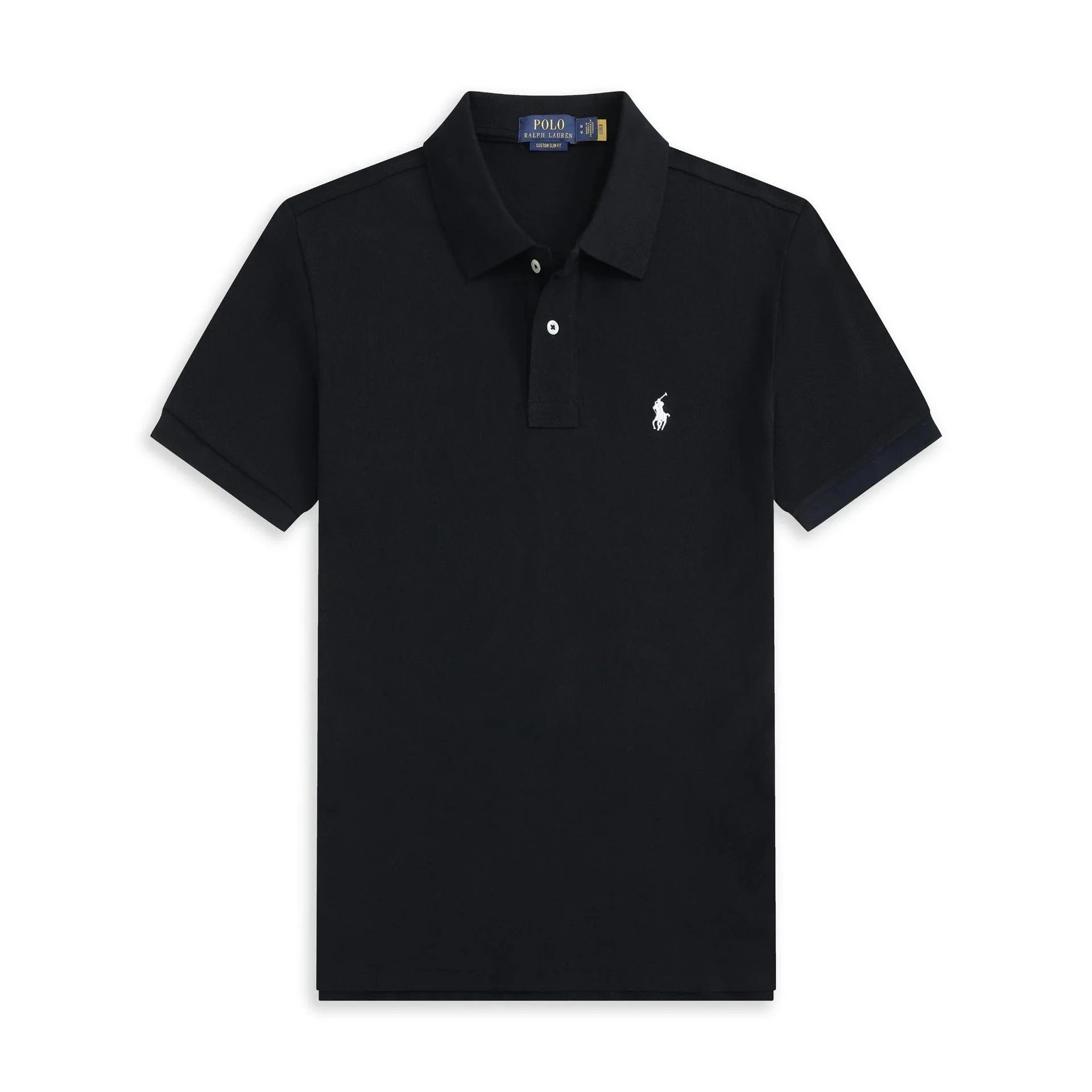 Black with a white label