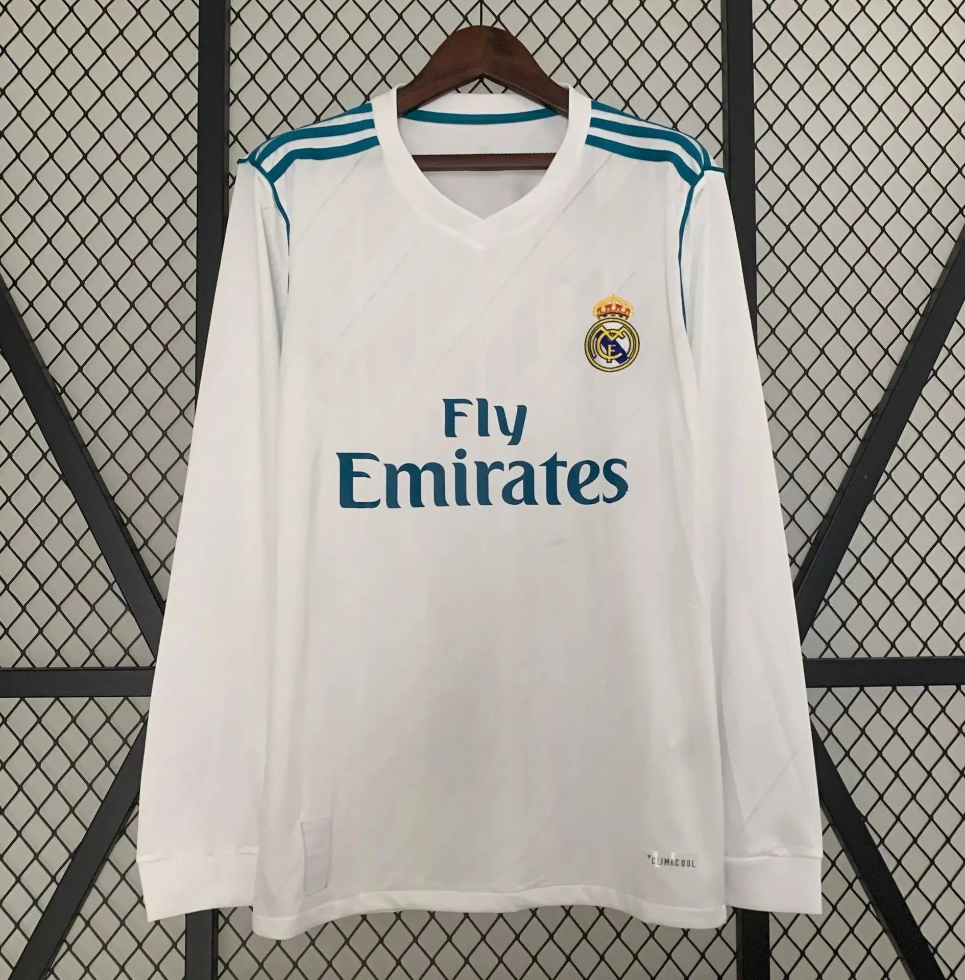 17/18 Real Madrid home long-sleeve