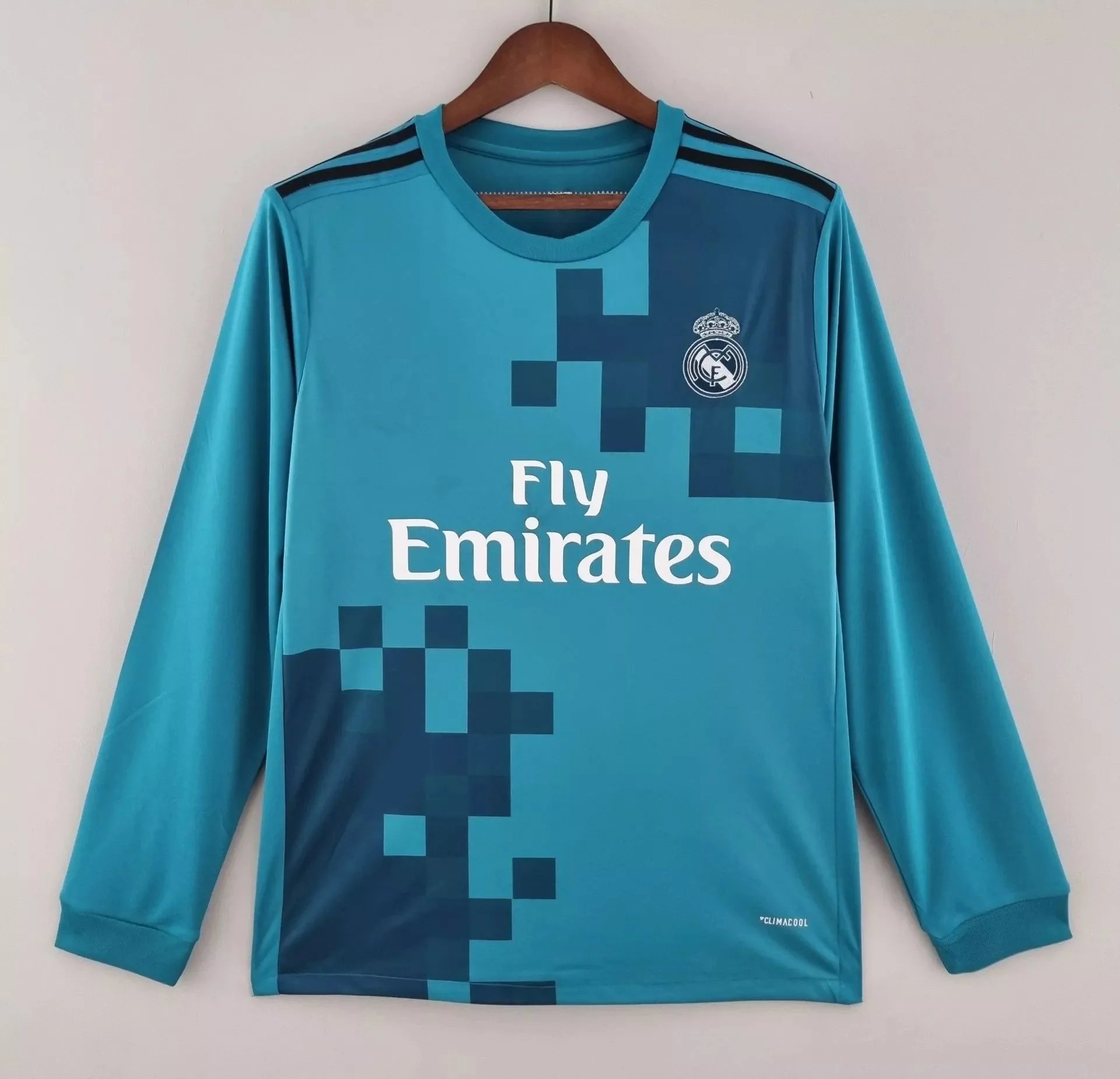 1718 Real Madrid away long-sleeve