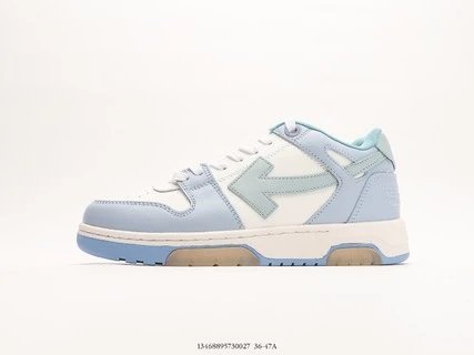 32 Blue and White