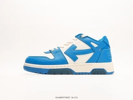 34 Blue and White (Blue Background)