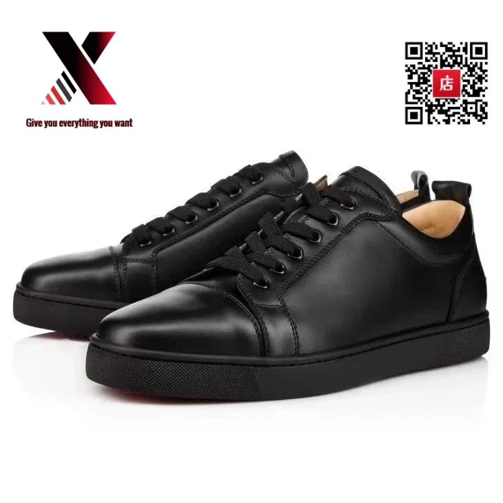 Black leather surface