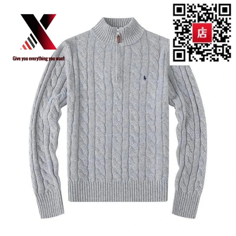 Half-zip gray