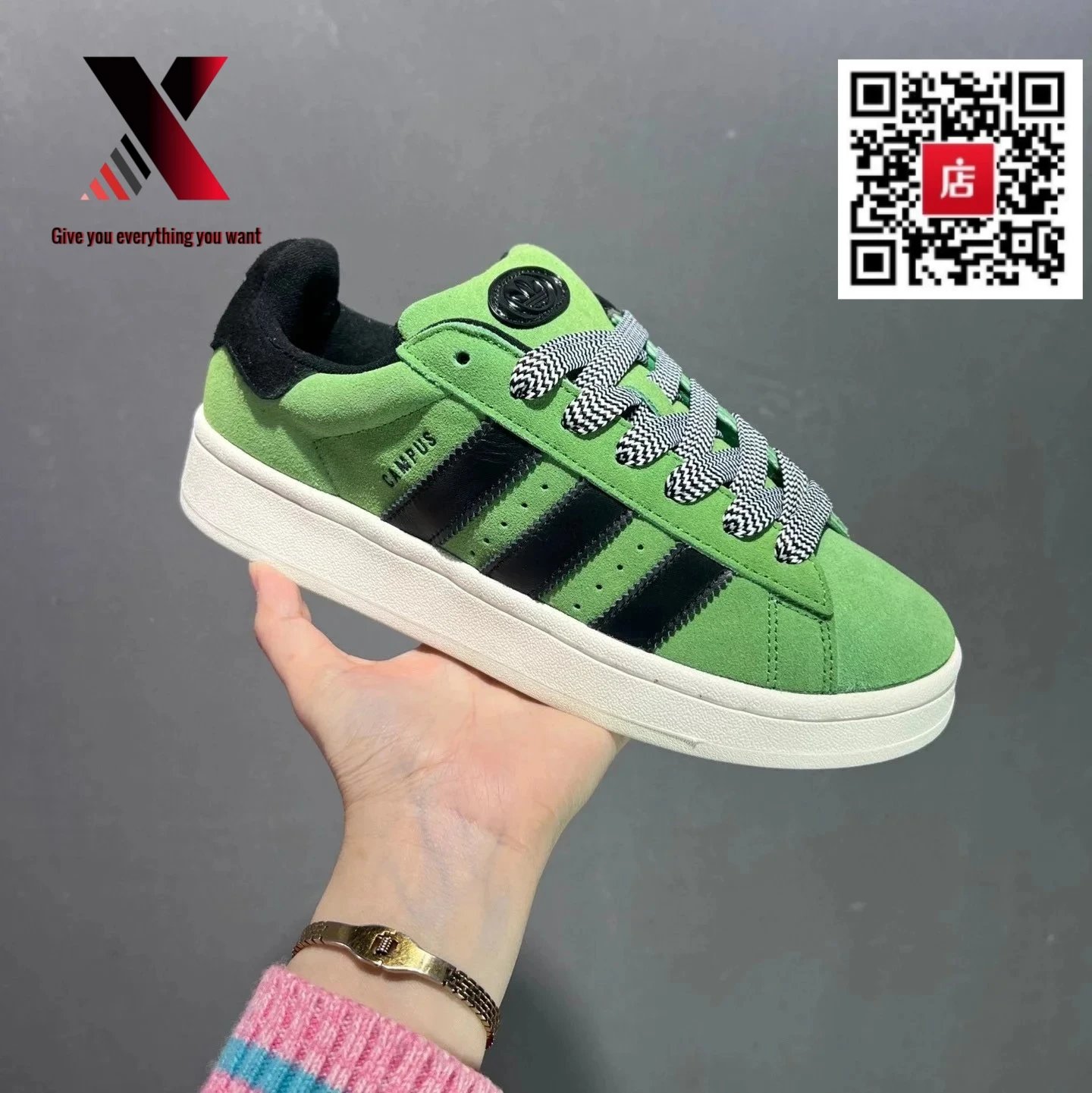 Green and black