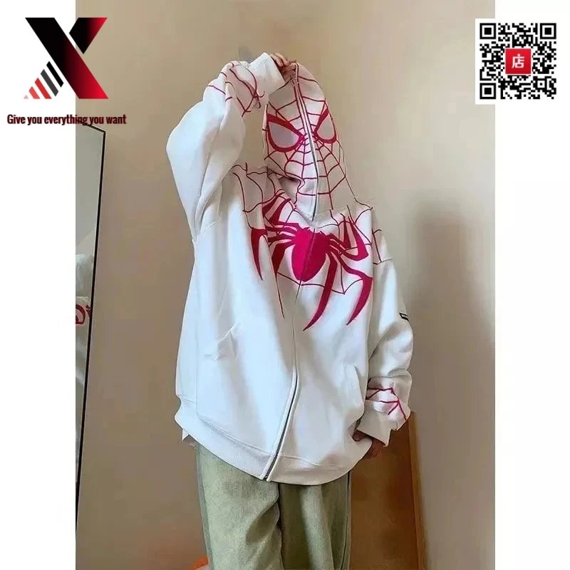 white red spider 002