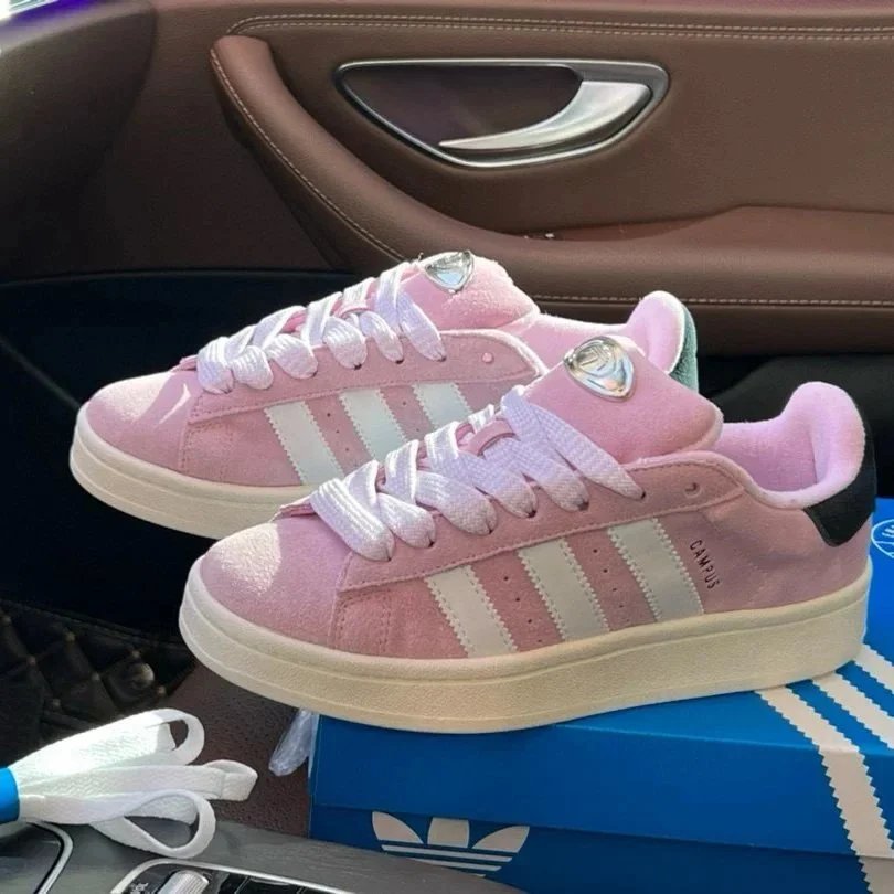 Pink and white