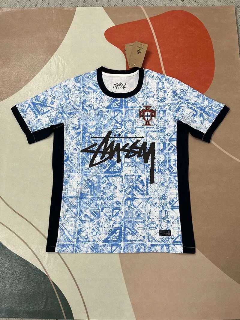 11 Blue and White