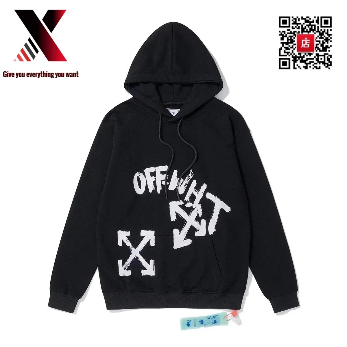 Black Graffiti Top
