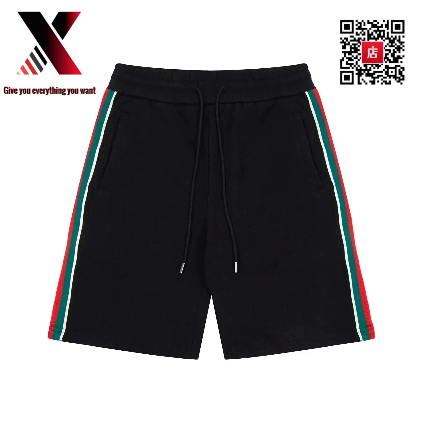 5 Black shorts