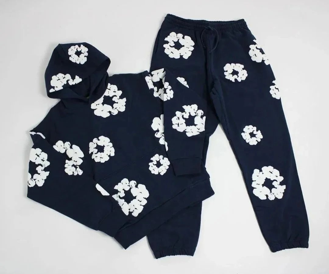 Navy blue suit