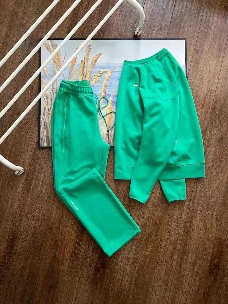 Bright green suit