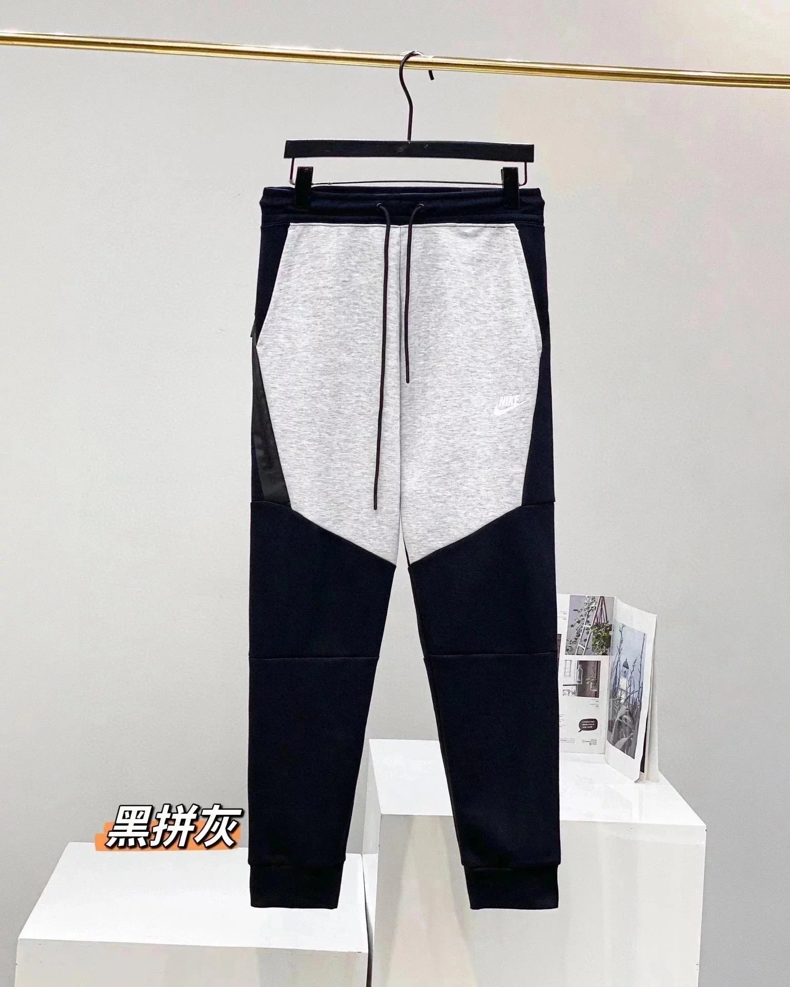 Gray-black pants 002
