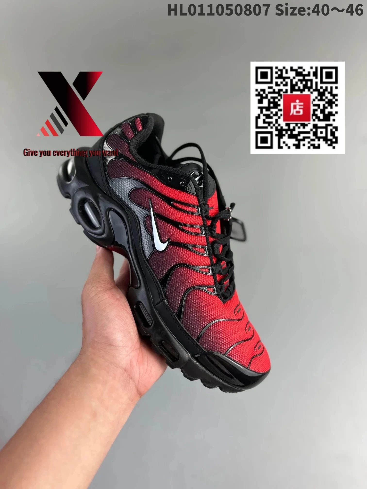 Red and black