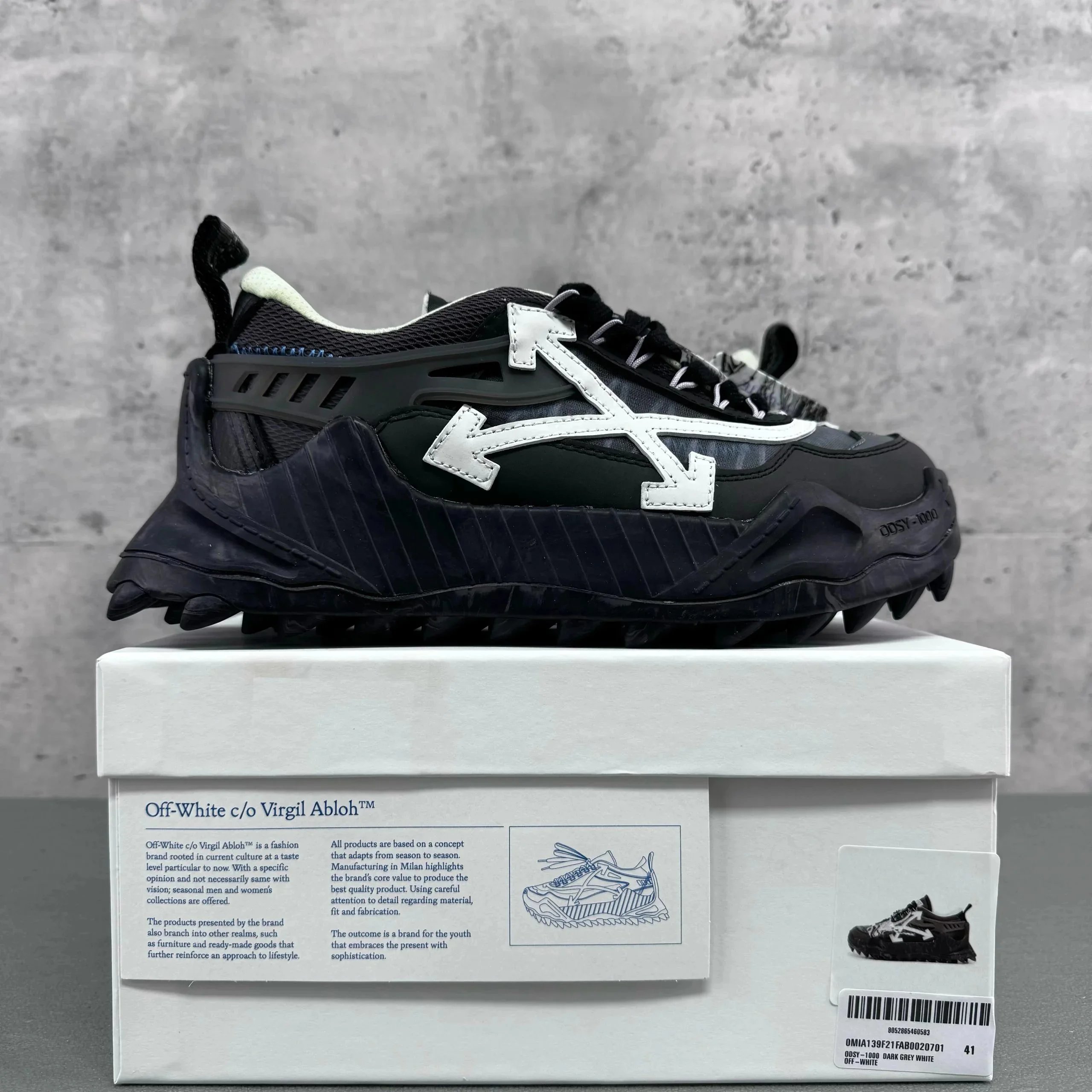 Odsy Dark Gray-White F21 20701