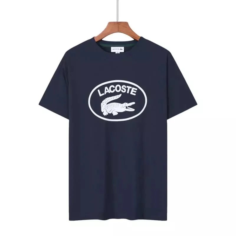 4 dark blue short-sleeved shirts